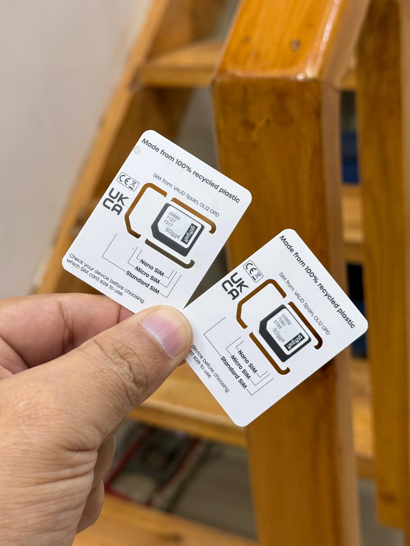 New Original UK GiffGaff SIM